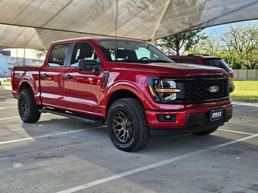 Rapid Red Metallic Tinted Clearcoat 2025 Ford F-150 STX
