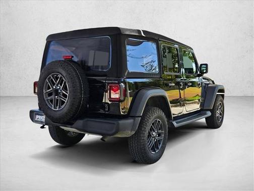 Black Clearcoat 2024 Jeep Wrangler Sport S