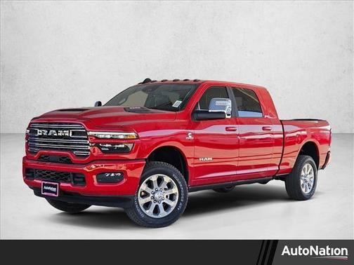 Flame Red Clearcoat 2026 RAM 2500 Laramie Mega Cab 4x4 6'4' Box
