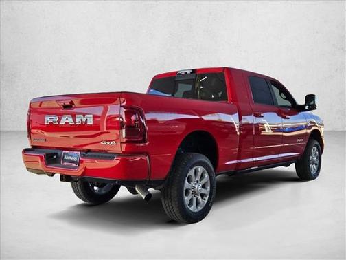 Flame Red Clearcoat 2026 RAM 2500 Laramie Mega Cab 4x4 6'4' Box