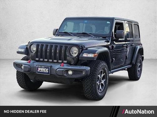Black Clearcoat 2020 Jeep Wrangler Unlimited Rubicon