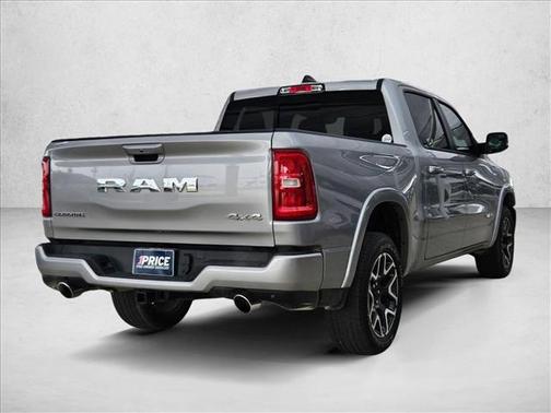 Billet Silver Metallic Clearcoat 2025 RAM 1500 Laramie