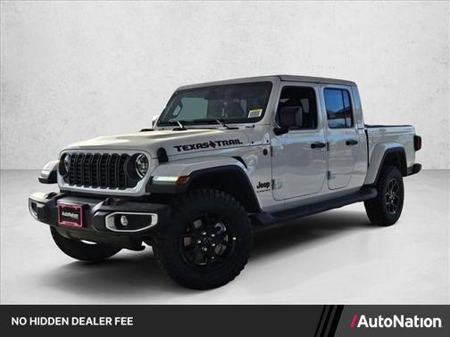 Bright White Clearcoat 2026 Jeep Gladiator Texas Trail 4x4