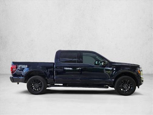 Antimatter Blue Metallic 2025 Ford F-150 Lariat