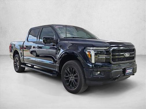 Antimatter Blue Metallic 2025 Ford F-150 Lariat