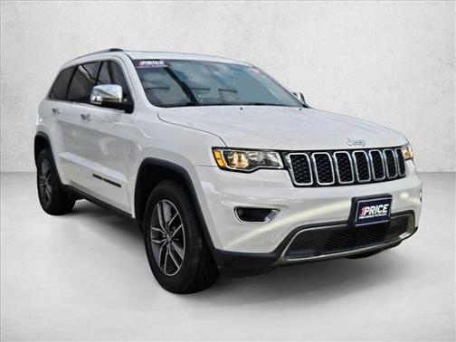 Bright White Clearcoat 2017 Jeep Grand Cherokee Limited