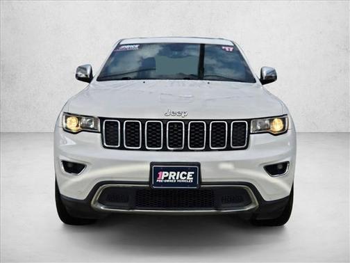 Bright White Clearcoat 2017 Jeep Grand Cherokee Limited