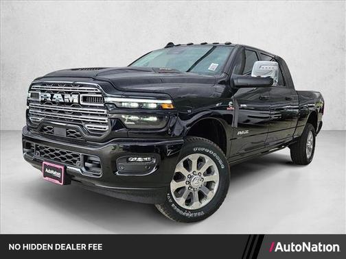 Diamond Black Crystal Pearlcoat 2026 RAM 2500 Laramie Mega Cab 4x4 6'4' Box