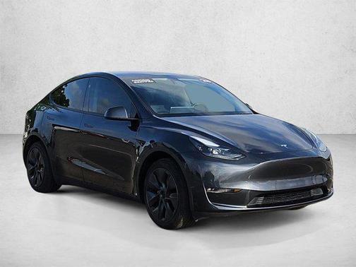 Stealth Grey 2025 Tesla Model Y Long Range Dual Motor All-Wheel Drive