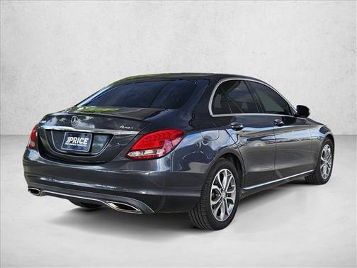 Steel Gray Metallic 2015 Mercedes-Benz C-Class C 300 4MATIC Luxury