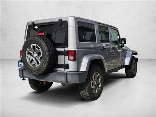 Billet Silver Metallic Clearcoat 2017 Jeep Wrangler Unlimited Rubicon