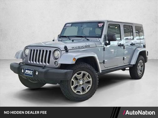 Billet Silver Metallic Clearcoat 2017 Jeep Wrangler Unlimited Rubicon