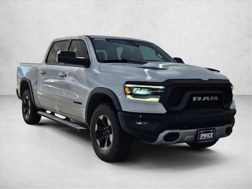 Bright White Clearcoat 2019 RAM 1500 Rebel