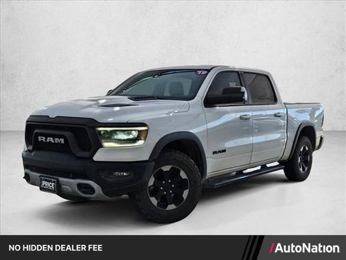 Bright White Clearcoat 2019 RAM 1500 Rebel