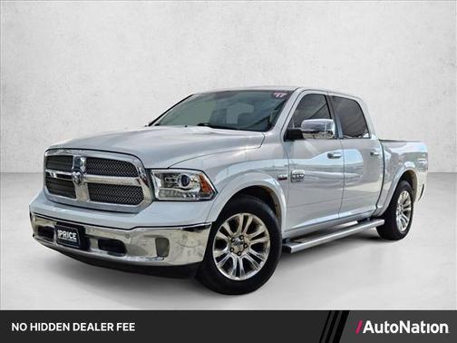 Bright White Clearcoat 2017 RAM 1500 Longhorn
