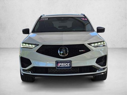 Platinum White Pearl 2024 Acura MDX Type S Advance Package