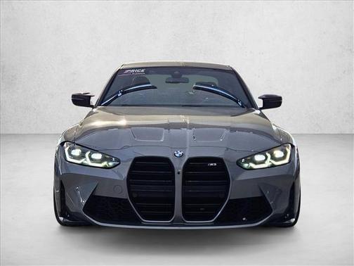 Skyscraper Gray Metallic 2023 BMW M3 Sedan