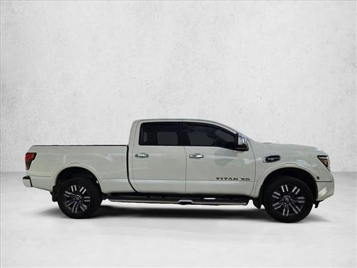 Pearl White 2023 Nissan Titan XD Platinum Reserve