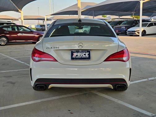 Red 2014 Mercedes-Benz CLA-Class Base