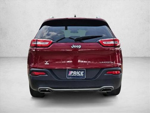 Deep Cherry Red Crystal Pearlcoat 2016 Jeep Cherokee Limited
