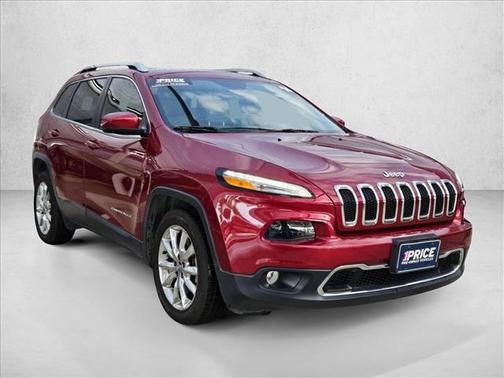 Deep Cherry Red Crystal Pearlcoat 2016 Jeep Cherokee Limited