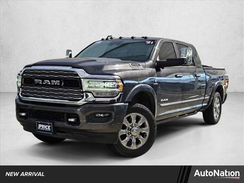 Granite Crystal Metallic Clearcoat 2021 RAM 2500 Limited Mega Cab 4x4 6'4' Box