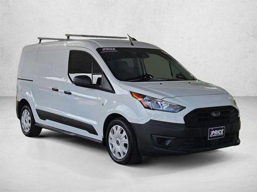 Frozen White 2022 Ford Transit Connect XL Cargo Van
