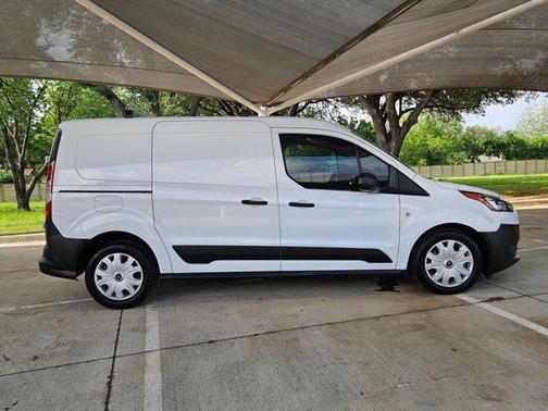 Frozen White 2022 Ford Transit Connect XL Cargo Van