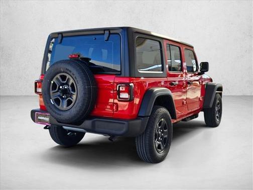 Firecracker Red Clearcoat 2026 Jeep Wrangler Sport