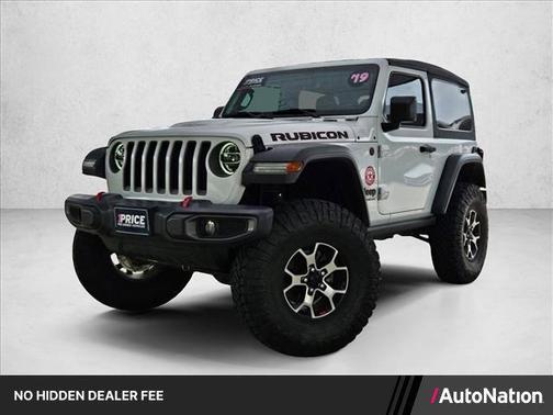 Bright White Clearcoat 2019 Jeep Wrangler Rubicon