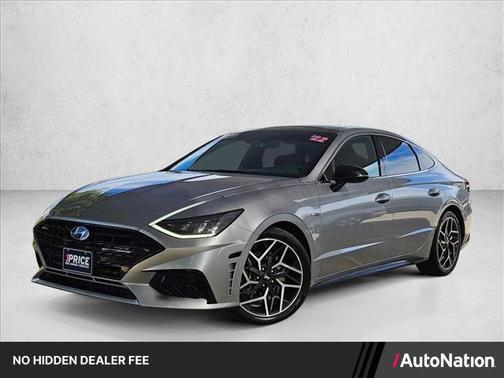 Shimmering Silver Pearl 2022 Hyundai SONATA N Line