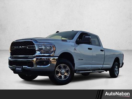 Bright White Clearcoat 2024 RAM 3500 Big Horn Crew Cab 4x4 8' Box