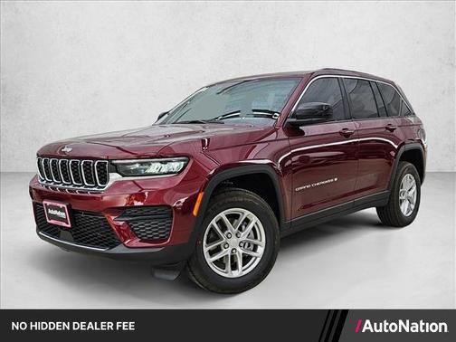 Velvet Red Pearlcoat 2026 Jeep Grand Cherokee Laredo