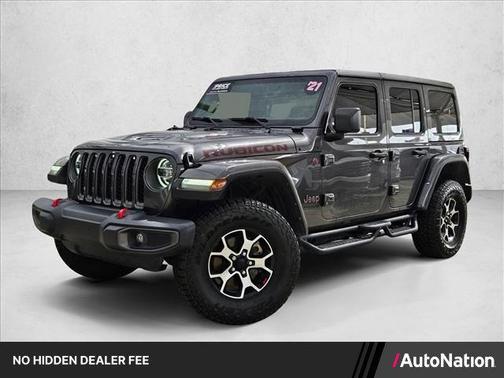 Granite Crystal Metallic Clearcoat 2021 Jeep Wrangler Unlimited Rubicon