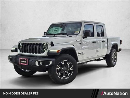 Bright White Clearcoat 2026 Jeep Gladiator Sahara 4x4