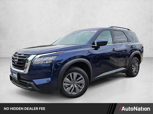 Deep Ocean Blue Pearl 2025 Nissan Pathfinder SV FWD