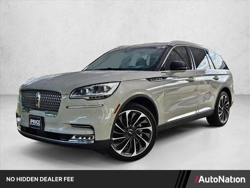 Ceramic Pearl Metallic Tri-Coat 2024 Lincoln Aviator Reserve AWD