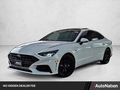 Quartz White 2022 Hyundai SONATA N Line Night Edition