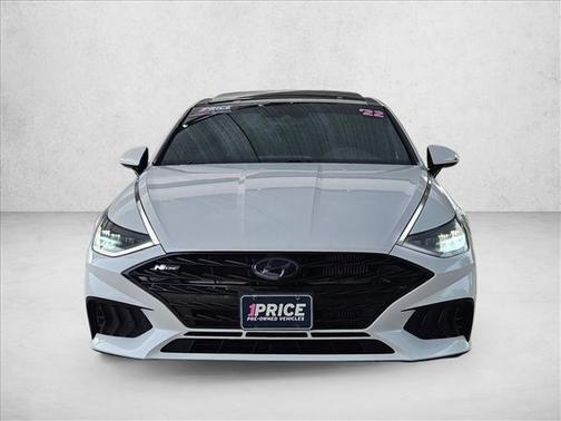 Quartz White 2022 Hyundai SONATA N Line Night Edition