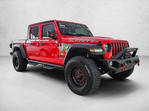 Firecracker Red Clearcoat 2022 Jeep Gladiator Rubicon