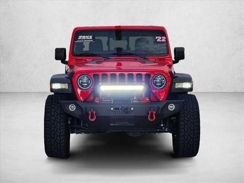 Firecracker Red Clearcoat 2022 Jeep Gladiator Rubicon