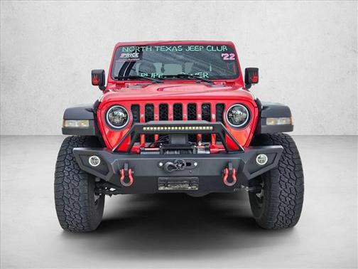 Firecracker Red Clearcoat 2022 Jeep Gladiator Rubicon