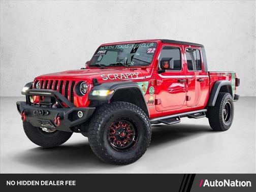 Firecracker Red Clearcoat 2022 Jeep Gladiator Rubicon