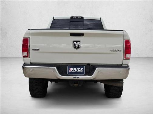 Pearl White 2017 RAM 2500 Laramie Crew Cab 4x4 6'4' Box