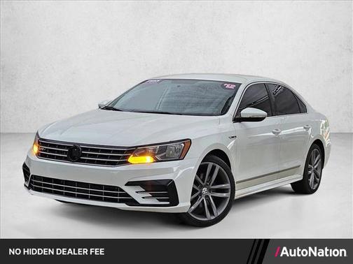 Pure White 2017 Volkswagen Passat 1.8T R-Line w/Comfort