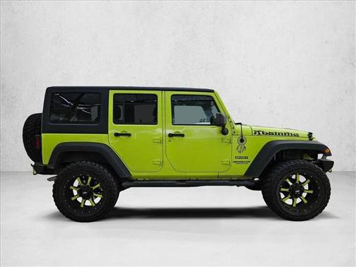 Hypergreen Clearcoat 2017 Jeep Wrangler Unlimited Sport