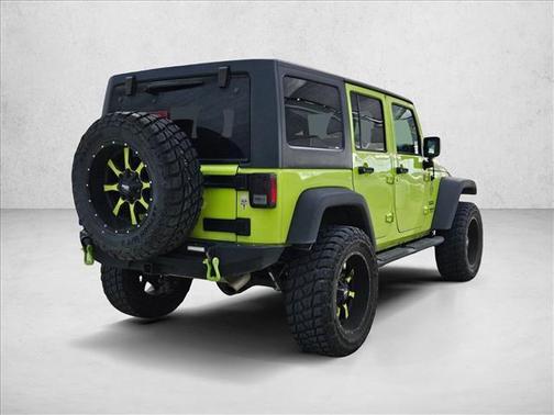 Hypergreen Clearcoat 2017 Jeep Wrangler Unlimited Sport
