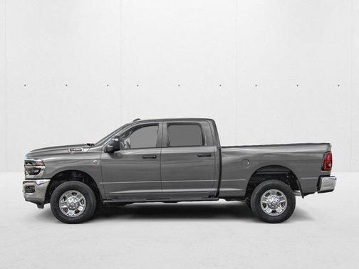 Ceramic Gray Clearcoat 2026 RAM 2500 Black Express Crew Cab 4x4 6'4' Box
