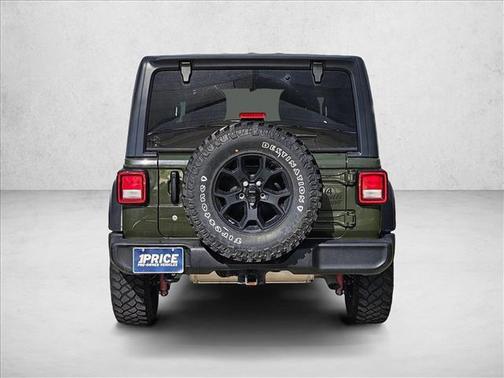 Sarge Green Clearcoat 2021 Jeep Wrangler Sport S