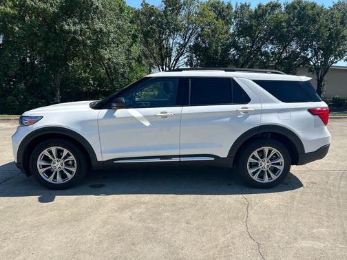 STAR WHITE MET TRI-COAT 2022 Ford Explorer XLT